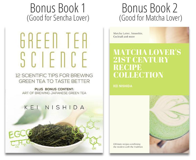 Green Tea and Matcha Books for Bonus