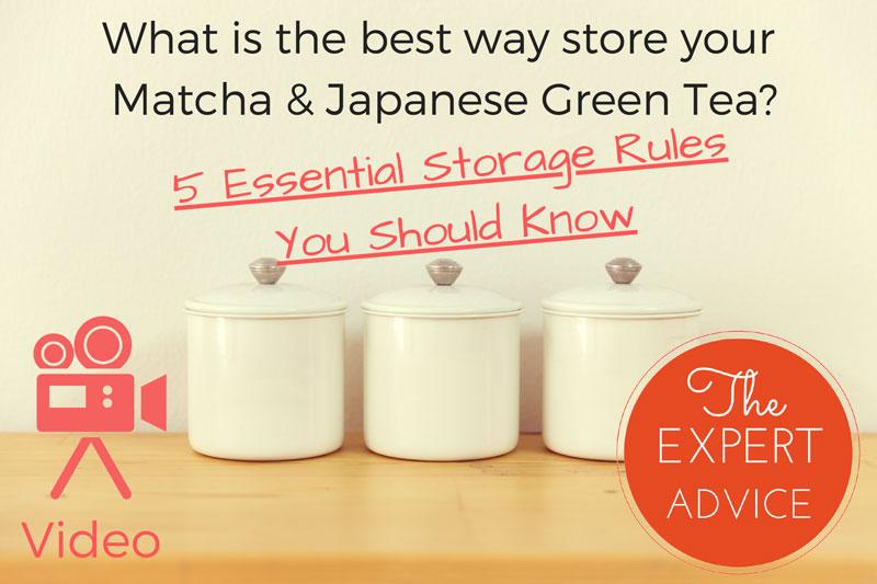 How to store matcha
