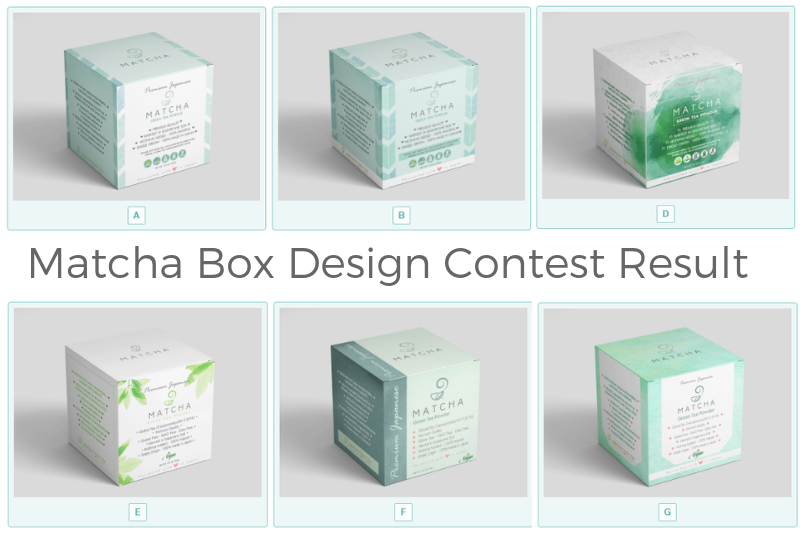 MATCHA BOX DESIGN CONTEST RESULT