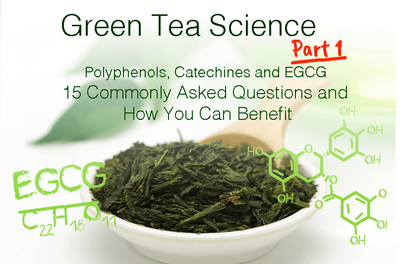 GREEN TEA SCIENCE PART 1: POLYPHENOLS, CATECHINS AND EGCG - 15 COMMONLY ASKED QUESTIONS AND HOW YOU CAN BENEFIT